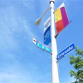 Downtown Cleveland - Street (Erieside and E 9th)