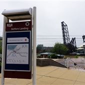 RTA Station-Cleveland Settler's Landing