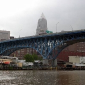 Downtown Cleveland - Innerbelt Bridge