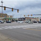 Downtown Cleveland - Street View (Carnegie to E 14th St)
