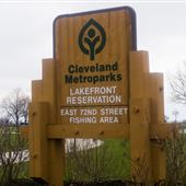 Cleveland Metroparks Lakefront Reservation Fishing Area E.72nd St.