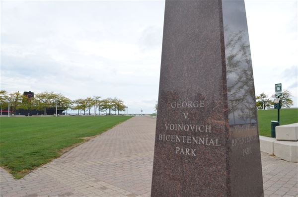Downtown Cleveland - Voinovich Bicentennial Park