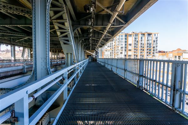 Downtown Cleveland - Superior Viaduct (4/7/2022 - Credits: Mike Wendt)