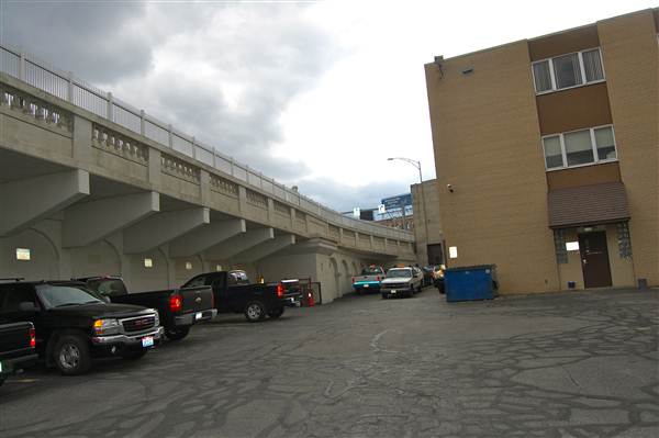 Downtown Cleveland - Superior Viaduct (5/2/2011)