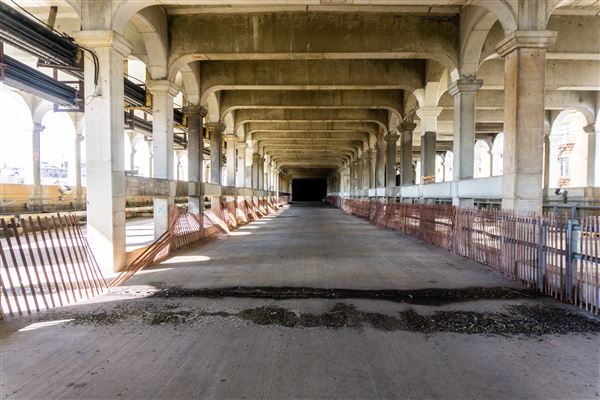 Downtown Cleveland - Superior Viaduct (4/7/2022 - Credits: Mike Wendt)