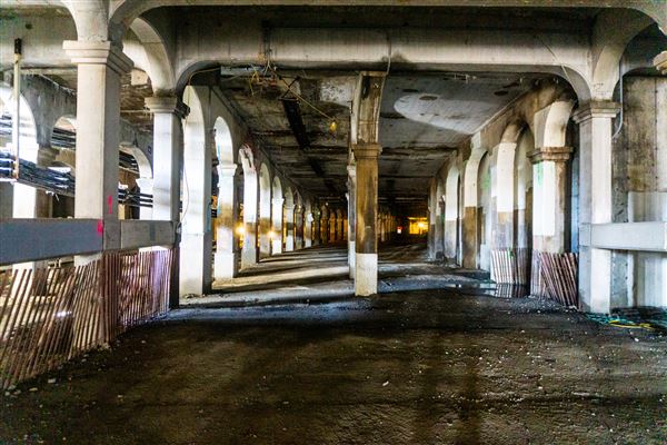 Downtown Cleveland - Superior Viaduct (4/7/2022 - Credits: Mike Wendt)