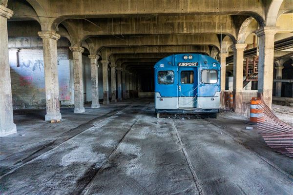 Downtown Cleveland - Superior Viaduct (4/7/2022 - Credits: Mike Wendt)