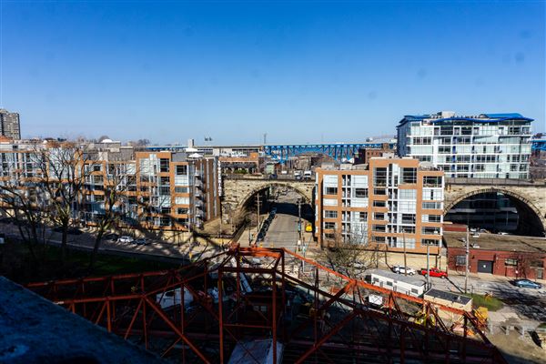 Downtown Cleveland - Superior Viaduct (4/7/2022 - Credits: Mike Wendt)