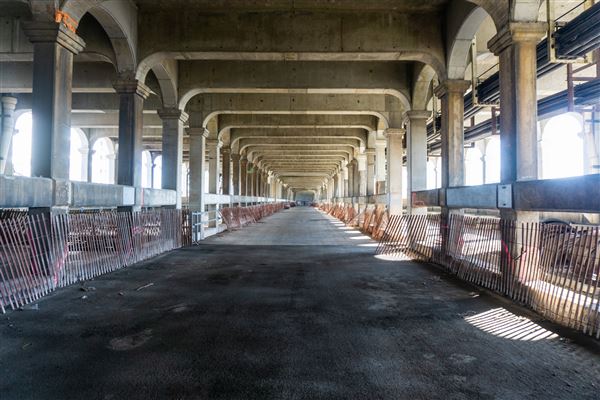 Downtown Cleveland - Superior Viaduct (4/7/2022 - Credits: Mike Wendt)